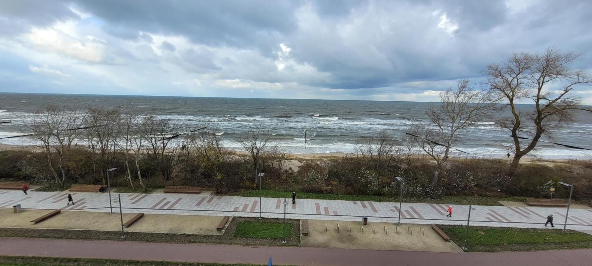 Seaside Margo De Lux Z Widokiem Na Morze Lägenhet Kołobrzeg Exteriör bild