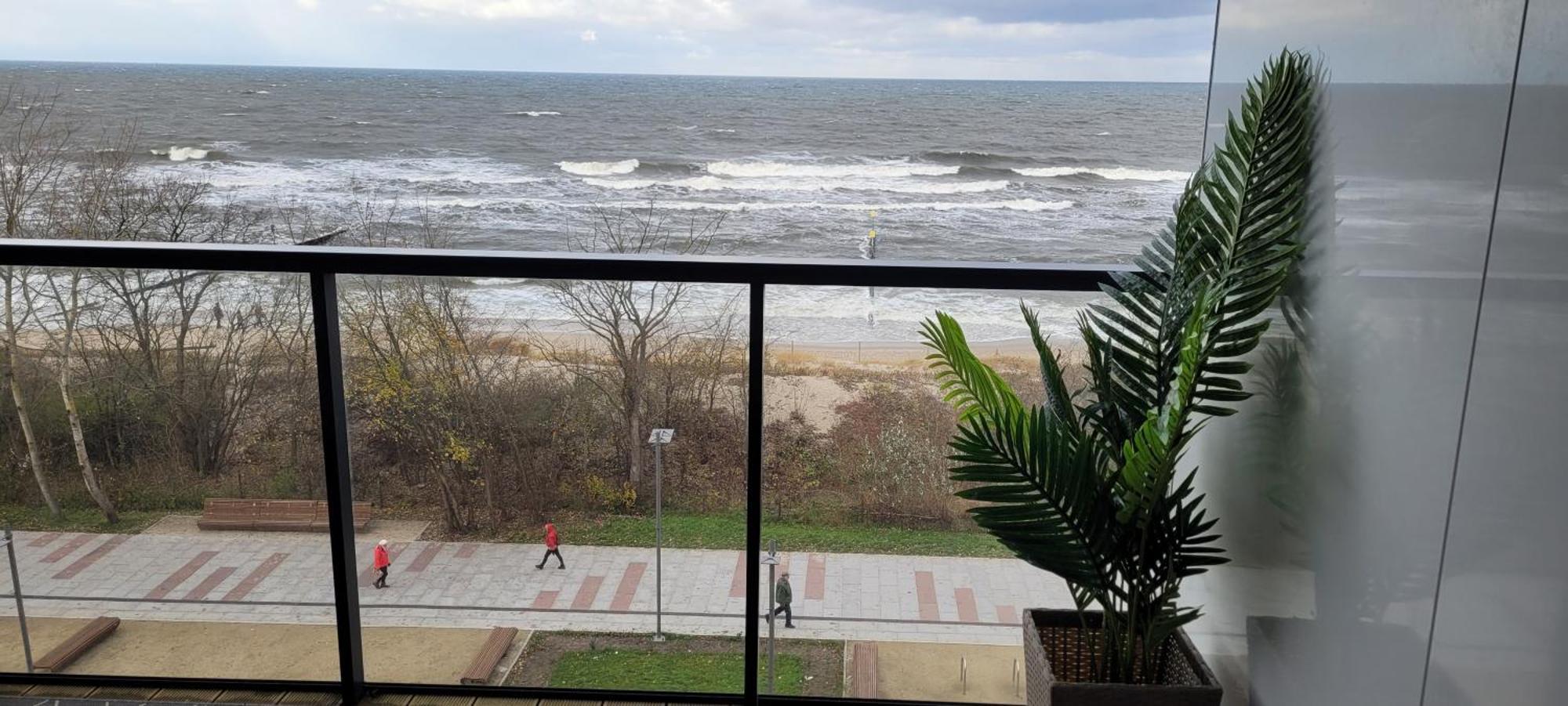 Seaside Margo De Lux Z Widokiem Na Morze Lägenhet Kołobrzeg Exteriör bild