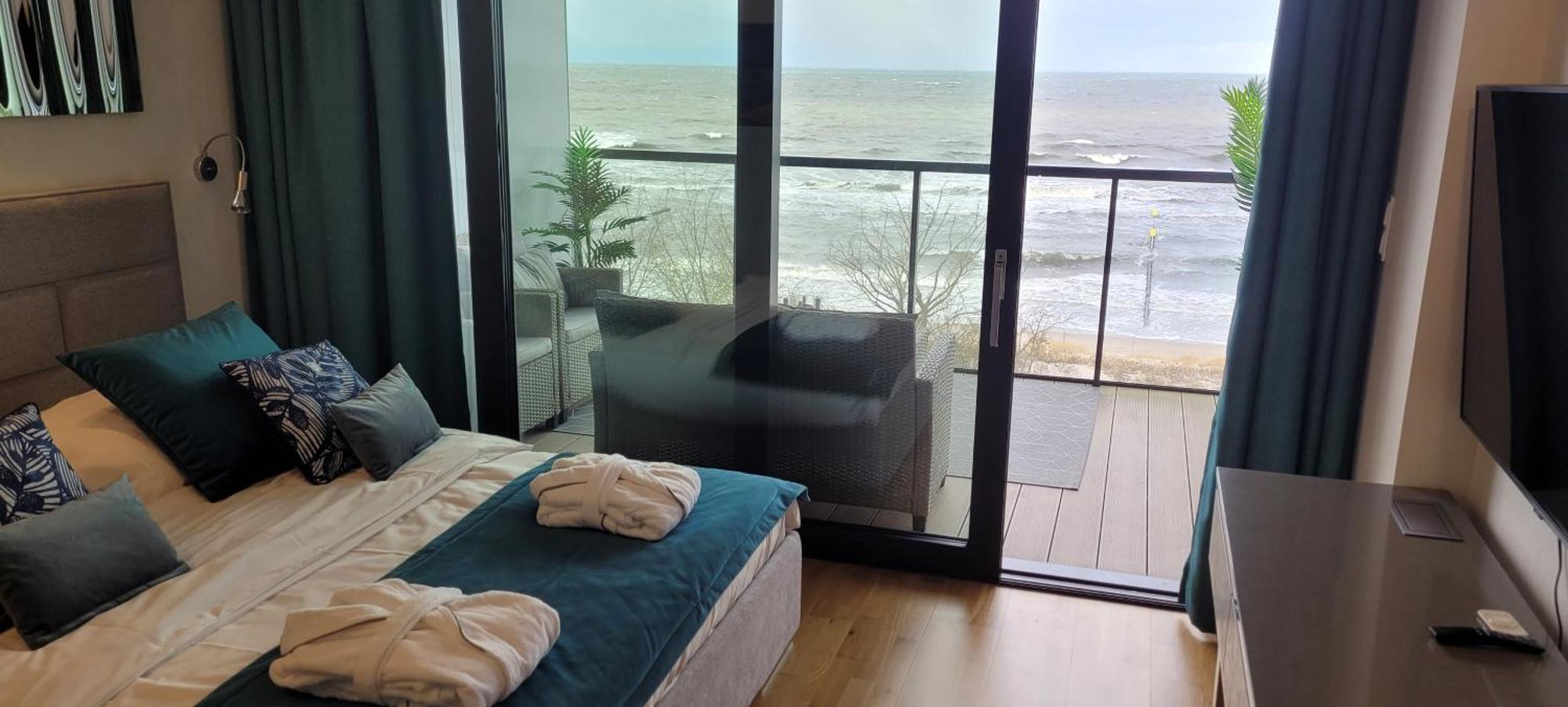 Seaside Margo De Lux Z Widokiem Na Morze Lägenhet Kołobrzeg Exteriör bild
